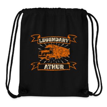 Legendary Truck Orange Athur - Stanley/Stella Recycled Gym Bag - black - Front