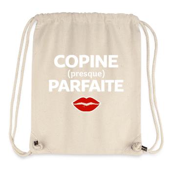 Perfekte Freundin, Humor, Geschenkidee, Frau - Stanley/Stella recycelter Gym Bag - Naturweiß - Vorne