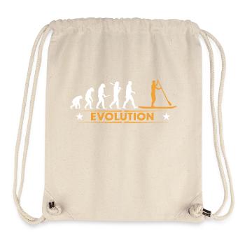 SUP - Stand up paddle - Evolution - Sac à cordon recyclé Stanley/Stella - blanc naturel - Devant
