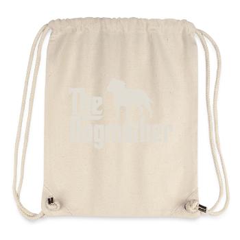The Dogmother - Staffordshire Bull Terrier - Stanley/Stella Recycled Gym Bag - natural - Front
