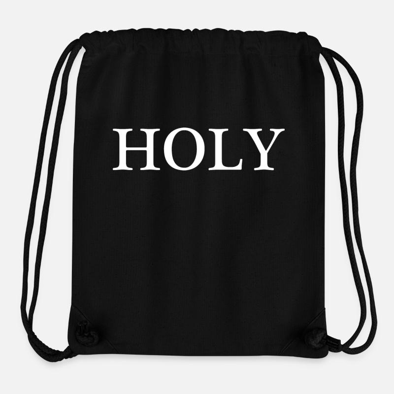HOLY - Stanley/Stella Recycled Gym Bag - black