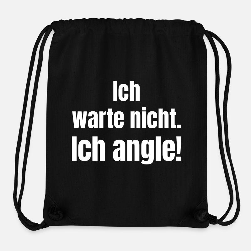 I Angle Spell Block - Stanley/Stella Recycled Gym Bag - black