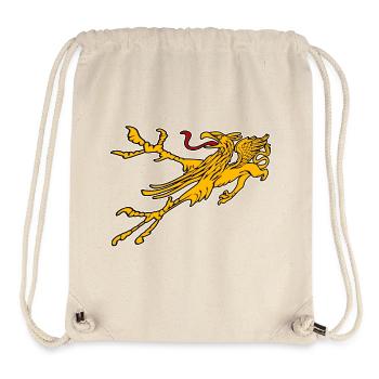 Greif von Rostock - Stanley/Stella recycelter Gym Bag - Naturweiß - Vorne