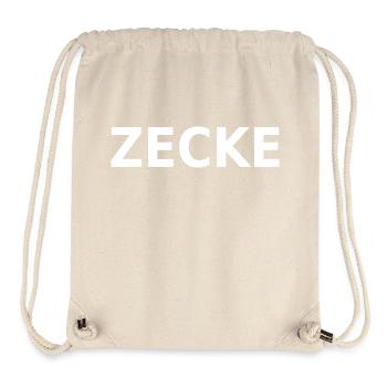 ZECKE - Stanley/Stella recycelter Gym Bag - Naturweiß - Vorne