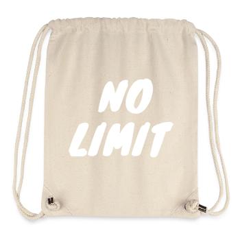 no limit - Sac à cordon recyclé Stanley/Stella - blanc naturel - Devant