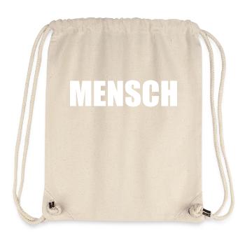Mensch - Stanley/Stella recycelter Gym Bag - Naturweiß - Vorne