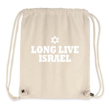 Long live israel - Stanley/Stella Recycled Gym Bag - natural - Front