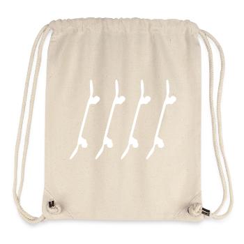 Skateboards Sketch - Stanley/Stella Recycled Gym Bag - natural - Front