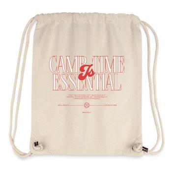 Camptime & Essential Adventure Design - Stanley/Stella Recycled Gym Bag - natural - Front