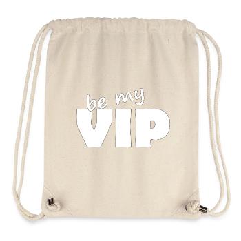 BE MY VIP - Stanley/Stella Recycled Gym Bag - natural - Front