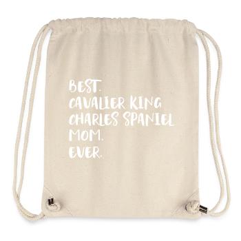 Cavalier King Charles Spaniel - Stanley/Stella recycelter Gym Bag - Naturweiß - Vorne