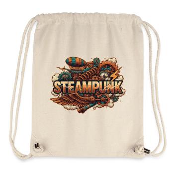Steampunk Ästhetik & Retro-futurismus - Stanley/Stella recycelter Gym Bag - Naturweiß - Vorne