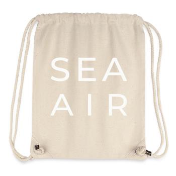 SEA AIR - Sac à cordon recyclé Stanley/Stella - blanc naturel - Devant