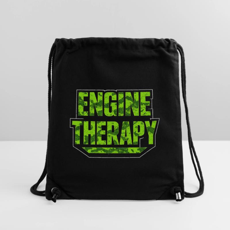 Engine Therapy – Schrauber Spruch Auto Tuning Werk Stanley/Stella Recycled Gym Bag