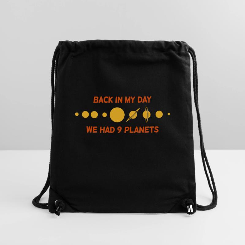 Back then we had 9 planets! Stanley/Stella Recycled Gym Bag