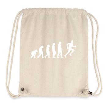Running evolution - Stanley/Stella Recycled Gym Bag - natural - Front