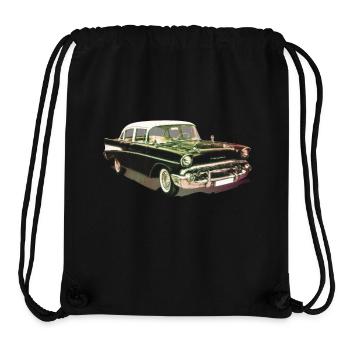 Oldtimer - Stanley/Stella recycelter Gym Bag - Schwarz - Vorne
