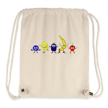 Fruchtfreunde - Stanley/Stella recycelter Gym Bag - Naturweiß - Vorne