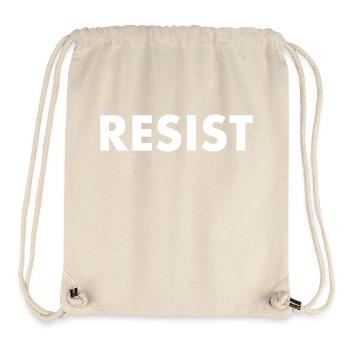 Resist - Stanley/Stella recycelter Gym Bag - Naturweiß - Vorne