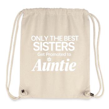 Sisters to Auntie Promotion - Stanley/Stella Recycled Gym Bag - natural - Front