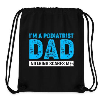 Podiatrist Foot Care Podiatry Pedicure - Stanley/Stella Recycled Gym Bag - black - Front