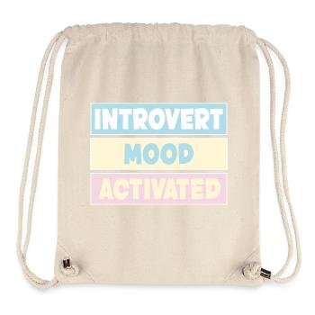 Introvert - Stanley/Stella Recycled Gym Bag - natural - Front