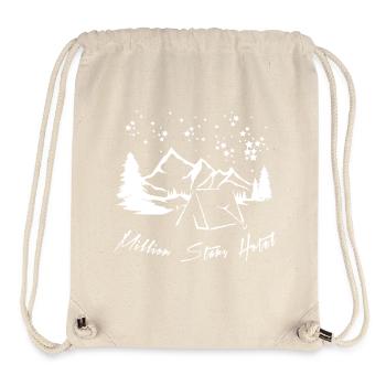 Million Stars Hotel - Stanley/Stella recycelter Gym Bag - Naturweiß - Vorne