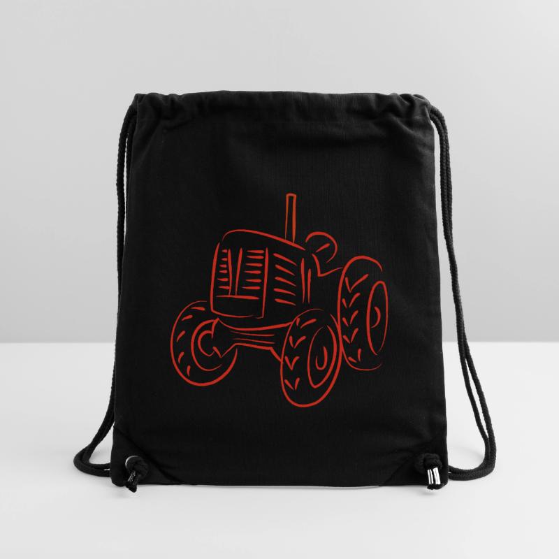 Rustic Tractor Silhouette Design Stanley/Stella Recycled Gym Bag