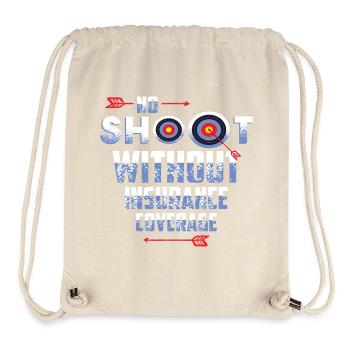 Bogenschütze - Stanley/Stella recycelter Gym Bag - Naturweiß - Vorne