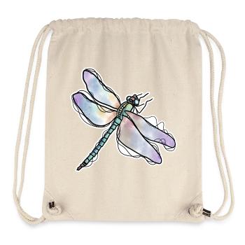 Libelle - Stanley/Stella recycelter Gym Bag - Naturweiß - Vorne