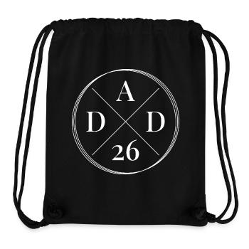 Dad 26 Baby Vater Vatertag Geschenk Papa 2026 - Stanley/Stella recycelter Gym Bag - Schwarz - Vorne