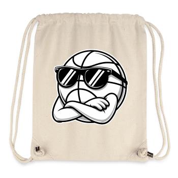 Cooler Basketball - Sportlogo - Stanley/Stella recycelter Gym Bag - Naturweiß - Vorne