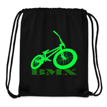 Vélo BMX - Sac à cordon recyclé Stanley/Stella - noir - Devant