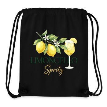Limoncello Spritz – Sommer Drink Zitronen Design - Stanley/Stella recycelter Gym Bag - Schwarz - Vorne