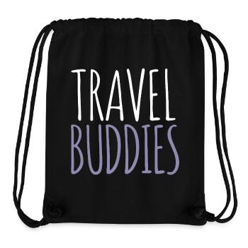 Travelling companion - Stanley/Stella Recycled Gym Bag - black - Front