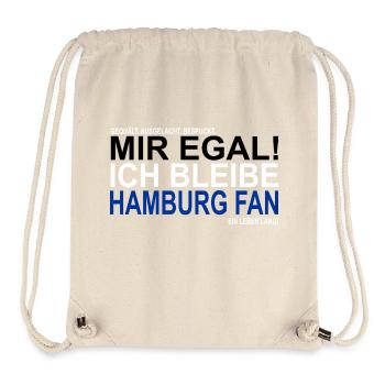 Design tortured Hamburg Fan ... - Stanley/Stella Recycled Gym Bag - natural - Front