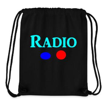 radio - Stanley/Stella Recycled Gym Bag - black - Front