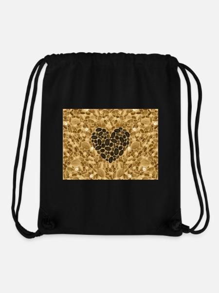 Heart of Stone - Stanley/Stella Recycled Gym Bag - black