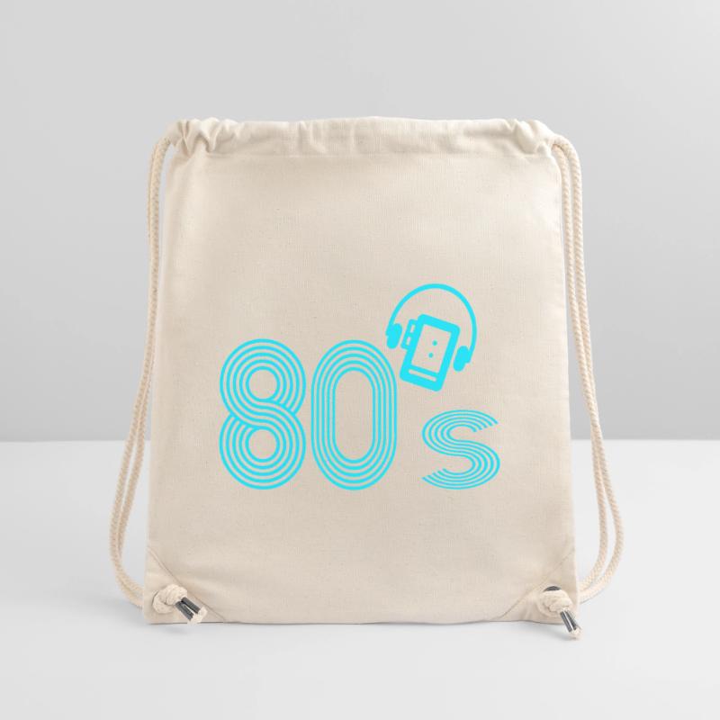 Années 80 Sac à cordon recyclé Stanley/Stella