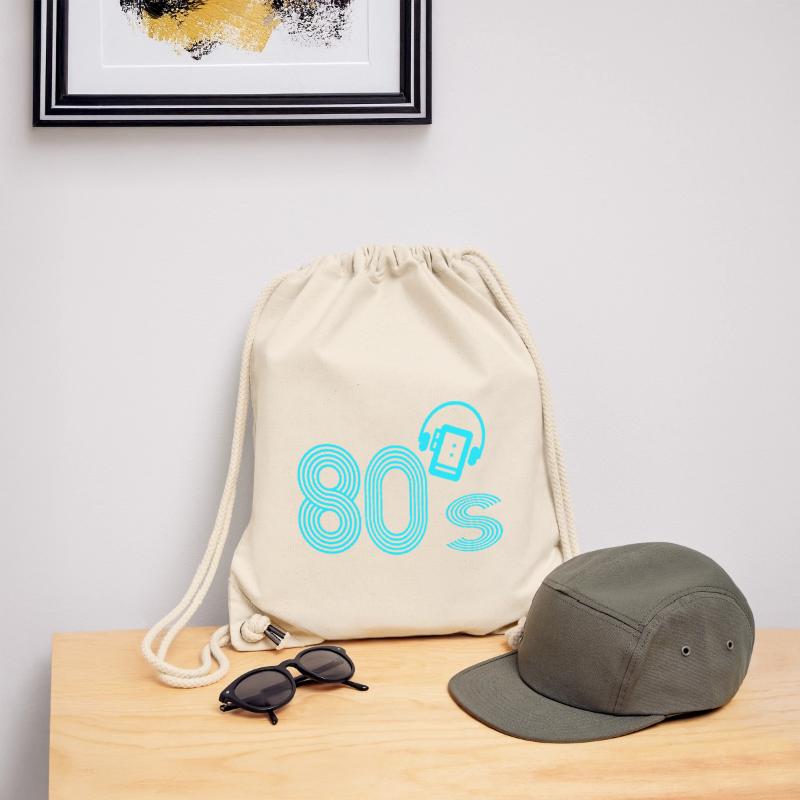 Années 80 Sac à cordon recyclé Stanley/Stella