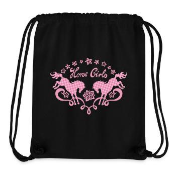 Horse Girl - Stanley/Stella Recycled Gym Bag - black - Front