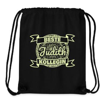 Arbeitskollegin Judith - Stanley/Stella recycelter Gym Bag - Schwarz - Vorne