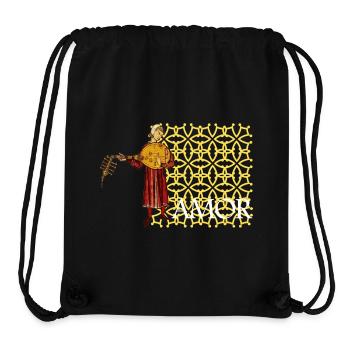 Amor - Stanley/Stella Recycled Gym Bag - black - Front