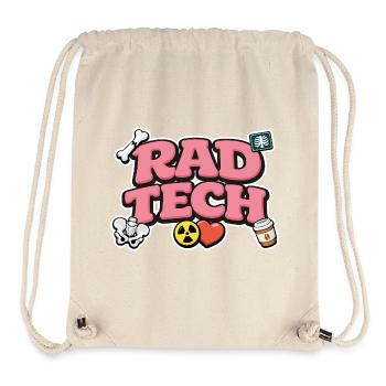 Rad Tech Radiology Humor Medical Design - Stanley/Stella Recycled Gym Bag - natural - Front