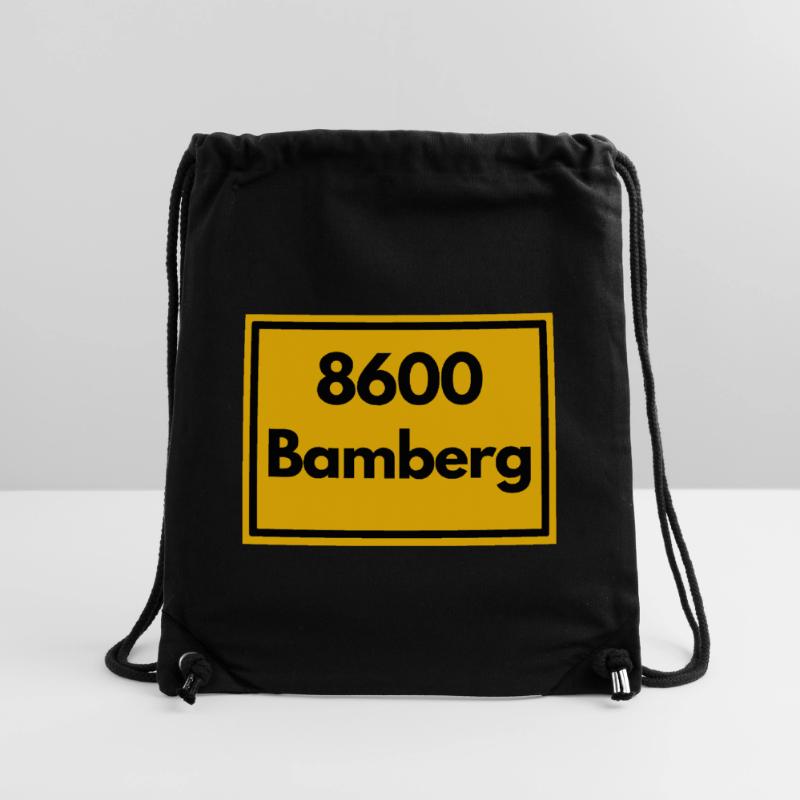 OLD POSTCODE POSTCODE RETRO 8600 BAMBERG FRANKEN Stanley/Stella Recycled Gym Bag