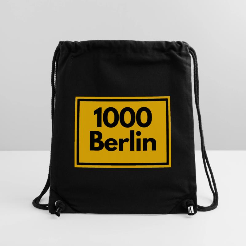OLD POSTCODE POSTCODE RETRO 1000 BERLIN CAPITAL Stanley/Stella Recycled Gym Bag