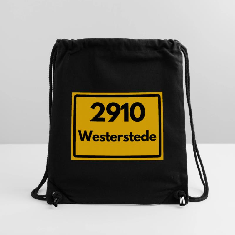 ANCIEN CODE POSTAL RETRO 2910 WESTERSTEDE Sac à cordon recyclé Stanley/Stella