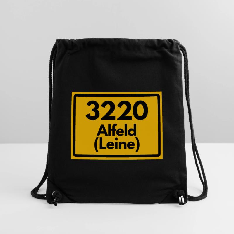 ANCIEN CODE POSTAL RETRO 3220 ALFELD LEINE Sac à cordon recyclé Stanley/Stella