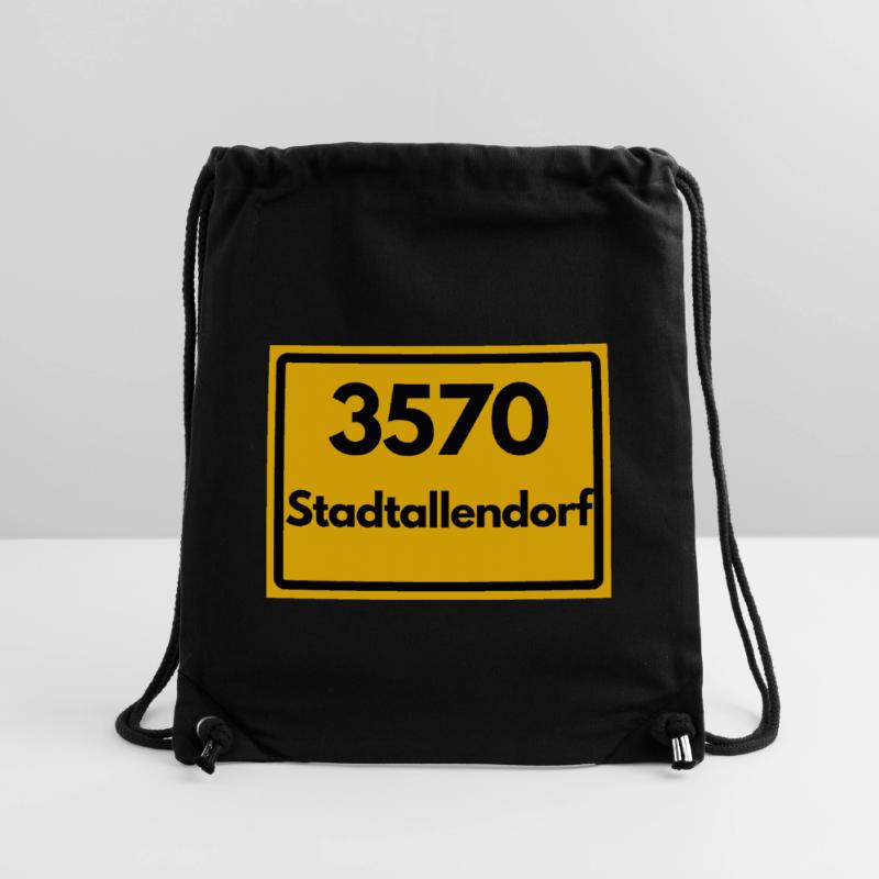 OLD POSTCODE POSTCODE RETRO 3570 STADTALLENDORF Stanley/Stella Recycled Gym Bag