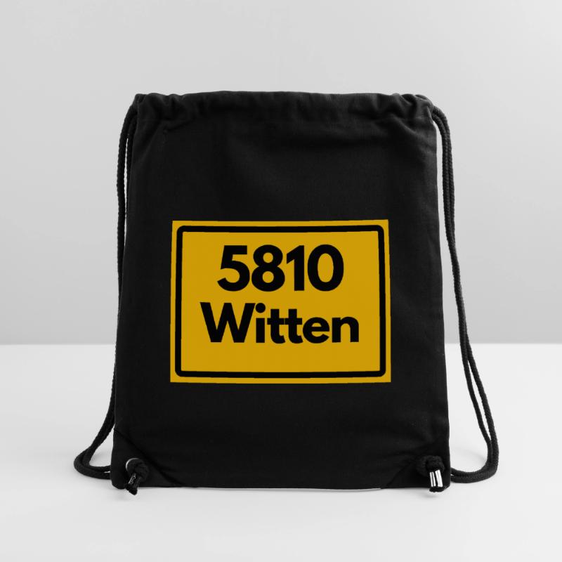 OLD POSTCODE POSTCODE RETRO 5810 WITTEN Stanley/Stella Recycled Gym Bag